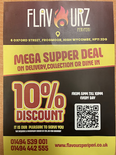 Photo of FLAVOURZ PERI PERI HIGH WYCOMBE - 6 Oxford St, Frogmoor, High Wycombe HP11 2DG